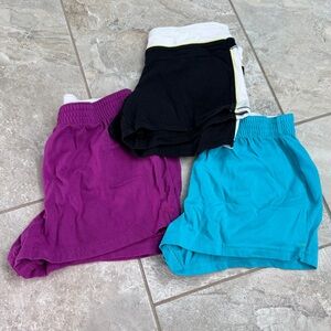 SO Women’s Set of 3 Athletic Shorts - Size Small